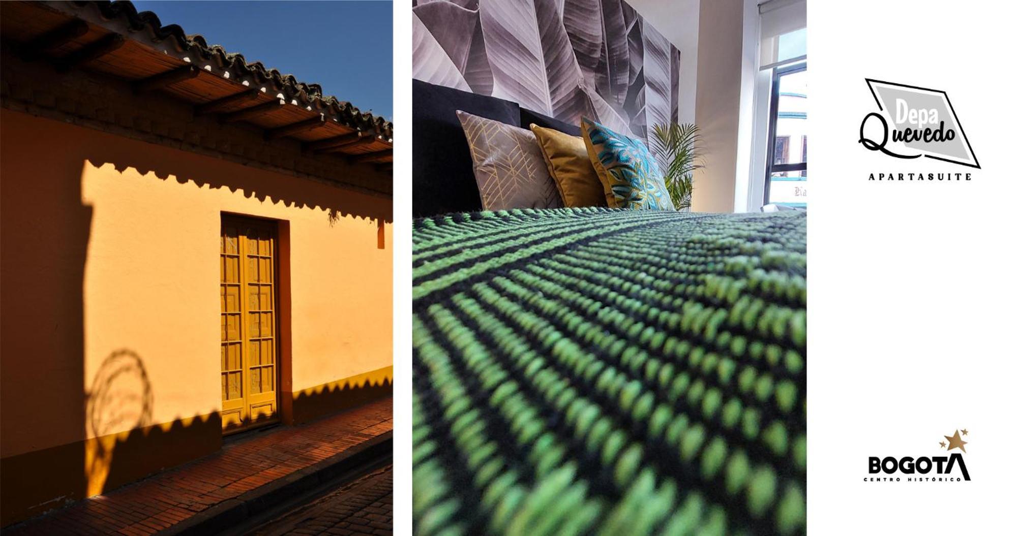 Depa Quevedo - Trendy Revamped Flat - Exceptional Spot In Bogota'S Historic Colonial Square - Candelaria מראה חיצוני תמונה
