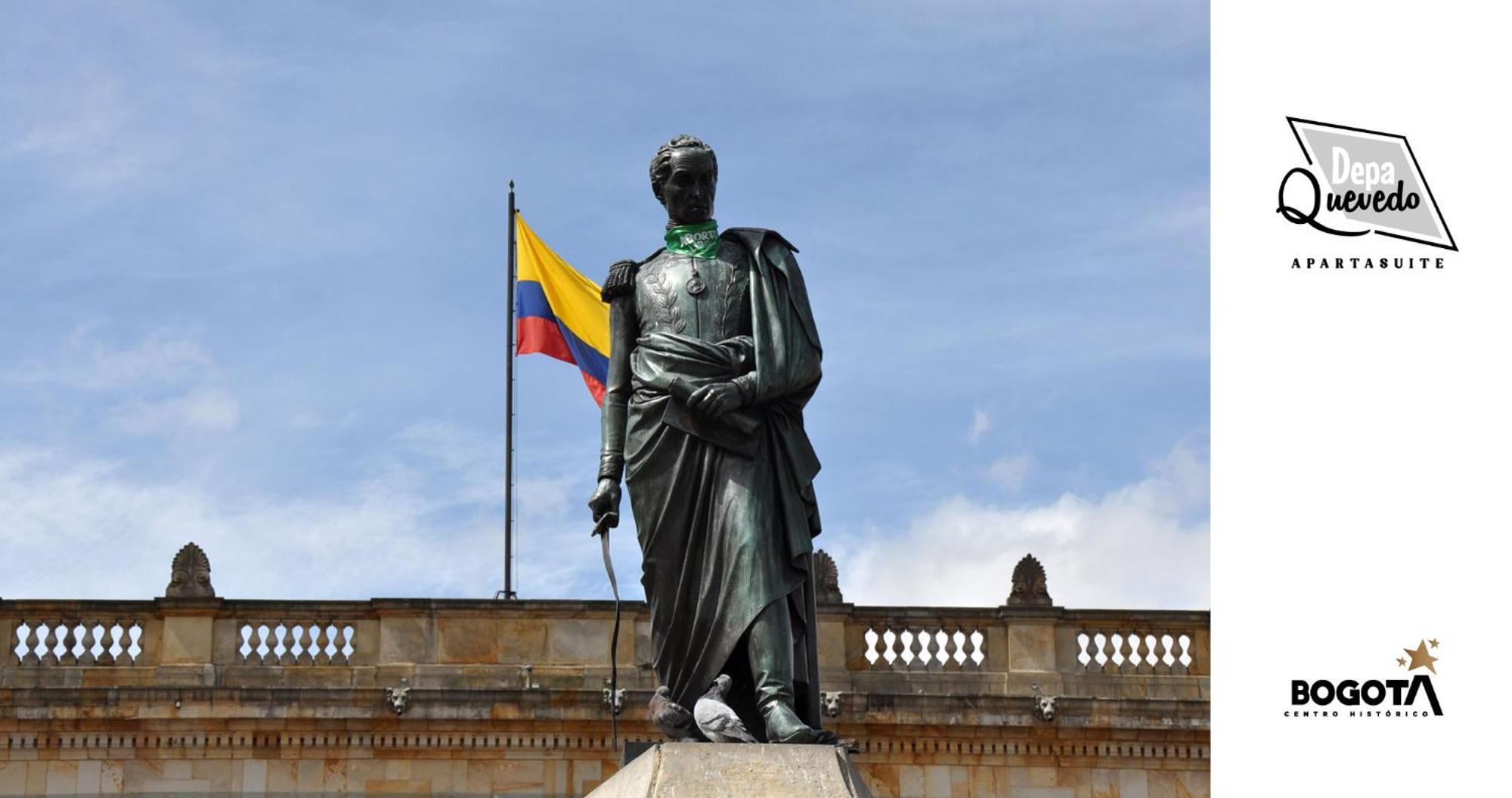Depa Quevedo - Trendy Revamped Flat - Exceptional Spot In Bogota'S Historic Colonial Square - Candelaria מראה חיצוני תמונה